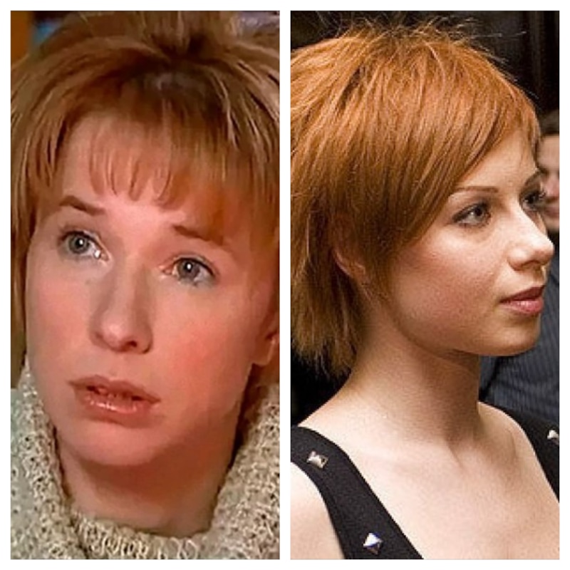 Алла Клюка и Юлия Савичева (похожи)