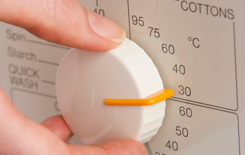Экономная стирка: температура 30 градусов