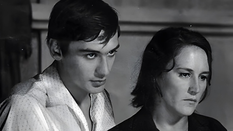 Нонна Мордюкова и Владимир Тихонов в фильме «Русское поле»