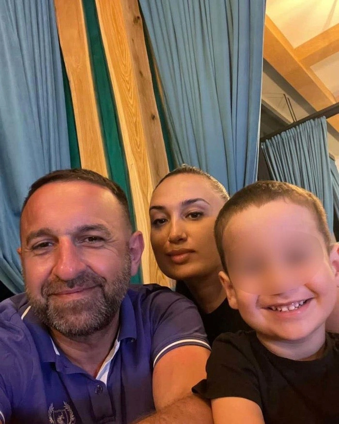 Сослан Фидаров с женой