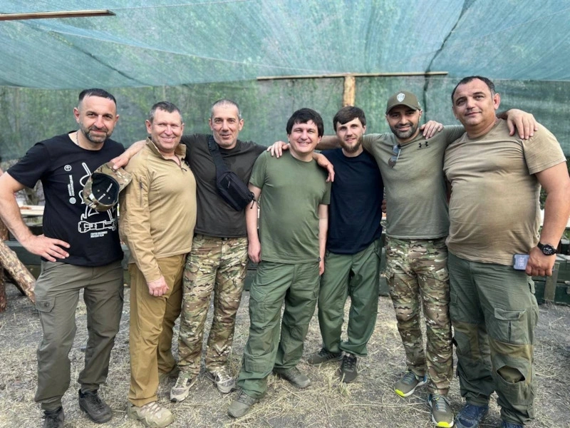 Сослан Фидаров на СВО