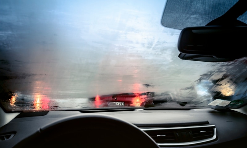 Стекла зимой: защита от тумана