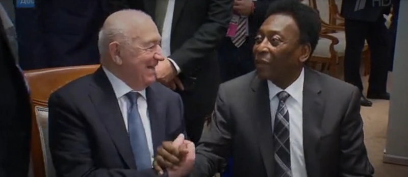 Никита Симонян и Пеле