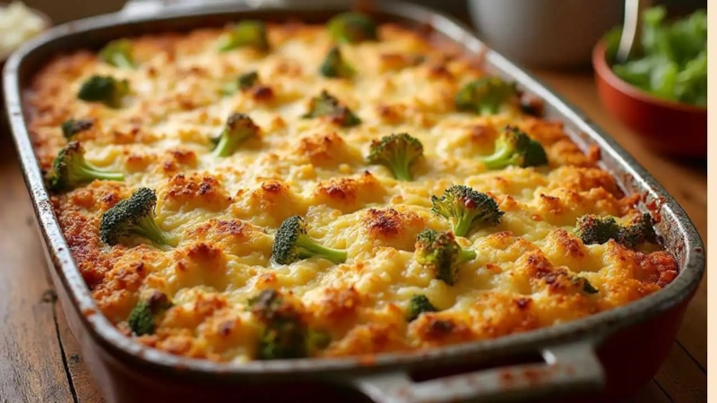 Брокколи с пшеном: нежная сырная запеканка Брокколи с пшеном: нежная сырная запеканка