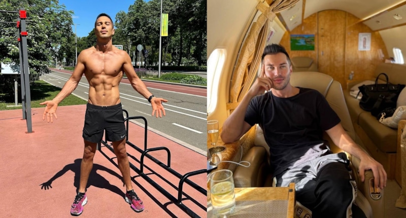 Эдуард Барк демонстрировал накачанную фигуру и приличный достаток