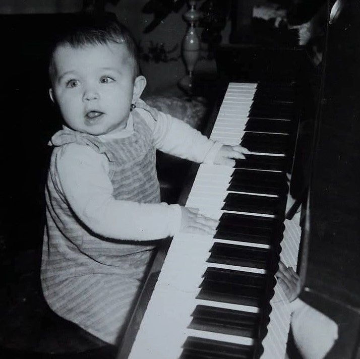 Юлия Плаксина в детстве