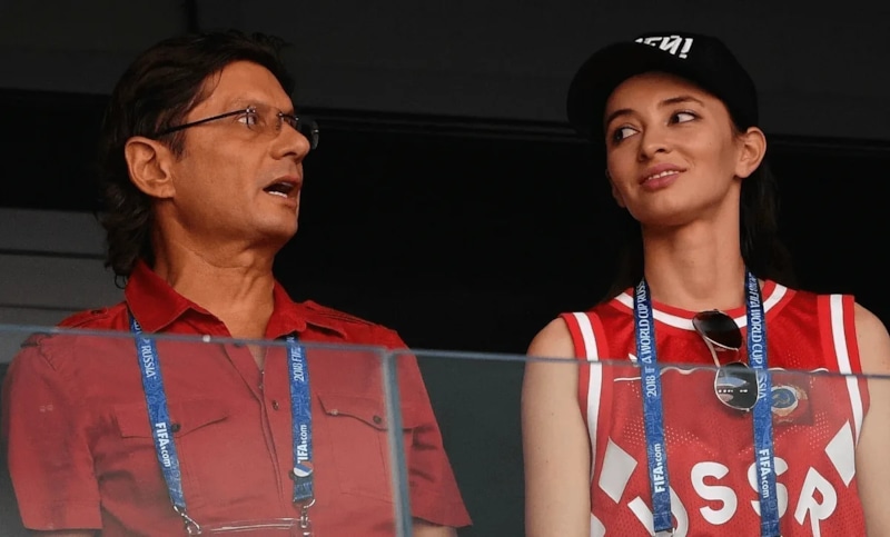 Леонид Федун и Зарема Салихова