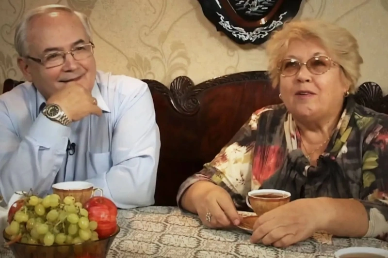 Всеволод Шиловский и Наталья Цехановская