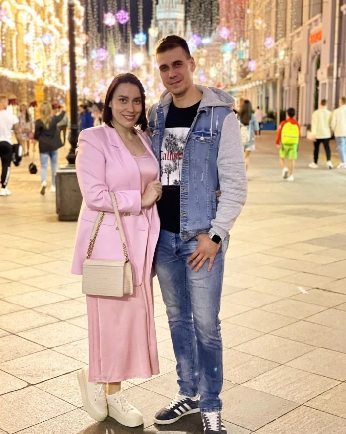 Ирина Чувакова с мужем