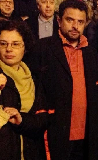 Александр Архангельский с женой