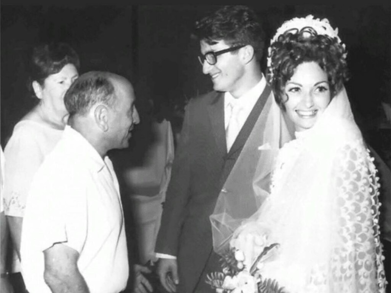 Яков Кедми с женой