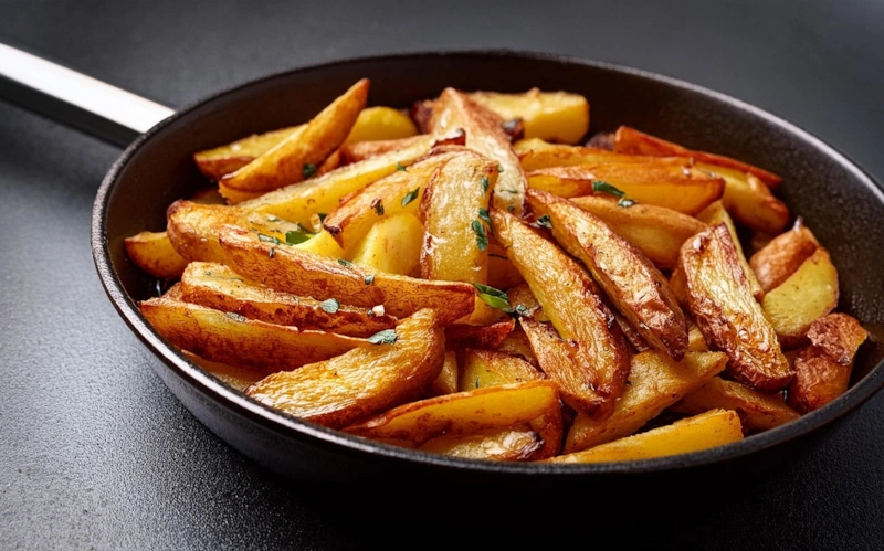Жареная картошка: идеальная корочка