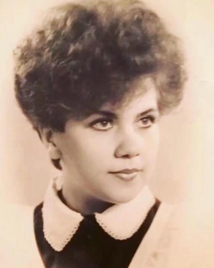 Марина Федункив в молодости