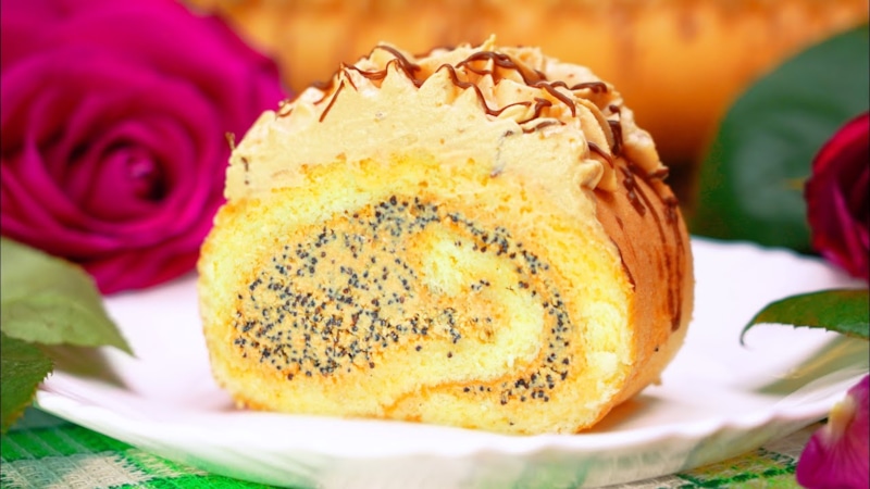 Маковый рулет: праздничный десерт