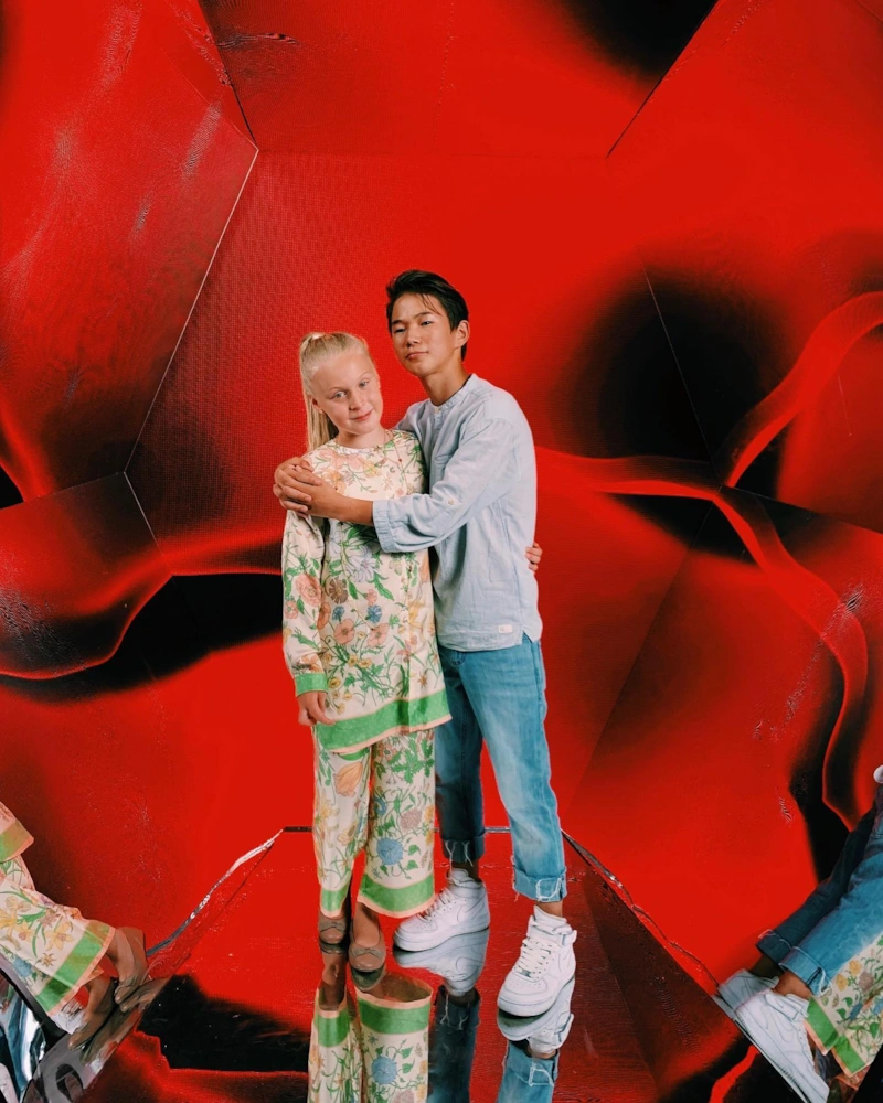 Денберел Ооржак и Татьяна Меженцева