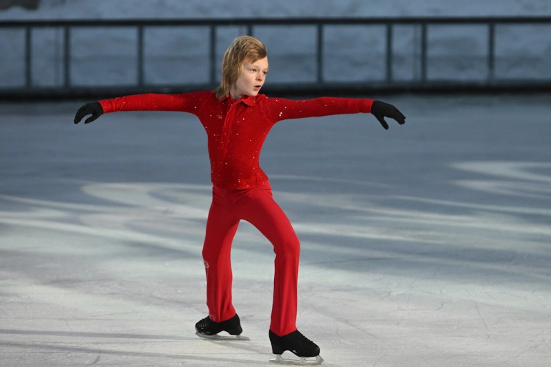 Сын Плющенко выступил с температурой под 40°C в Санкт-Петербурге