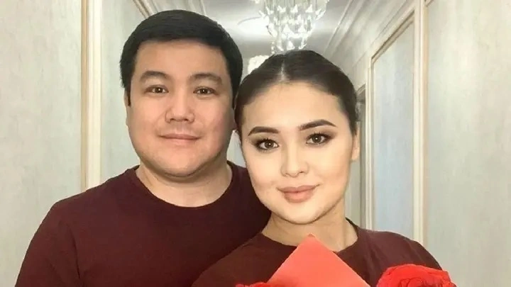 Турсынбек Кабатов с женой