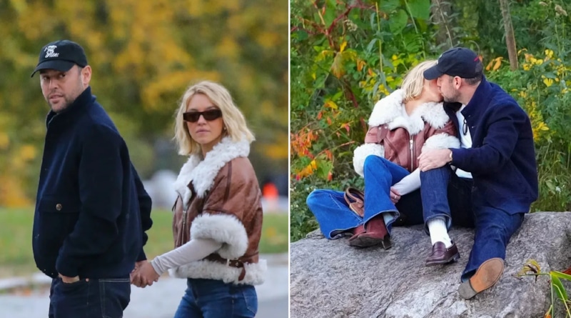 На свидании Сидни и Скутер наслаждались крендельками и поцелуями