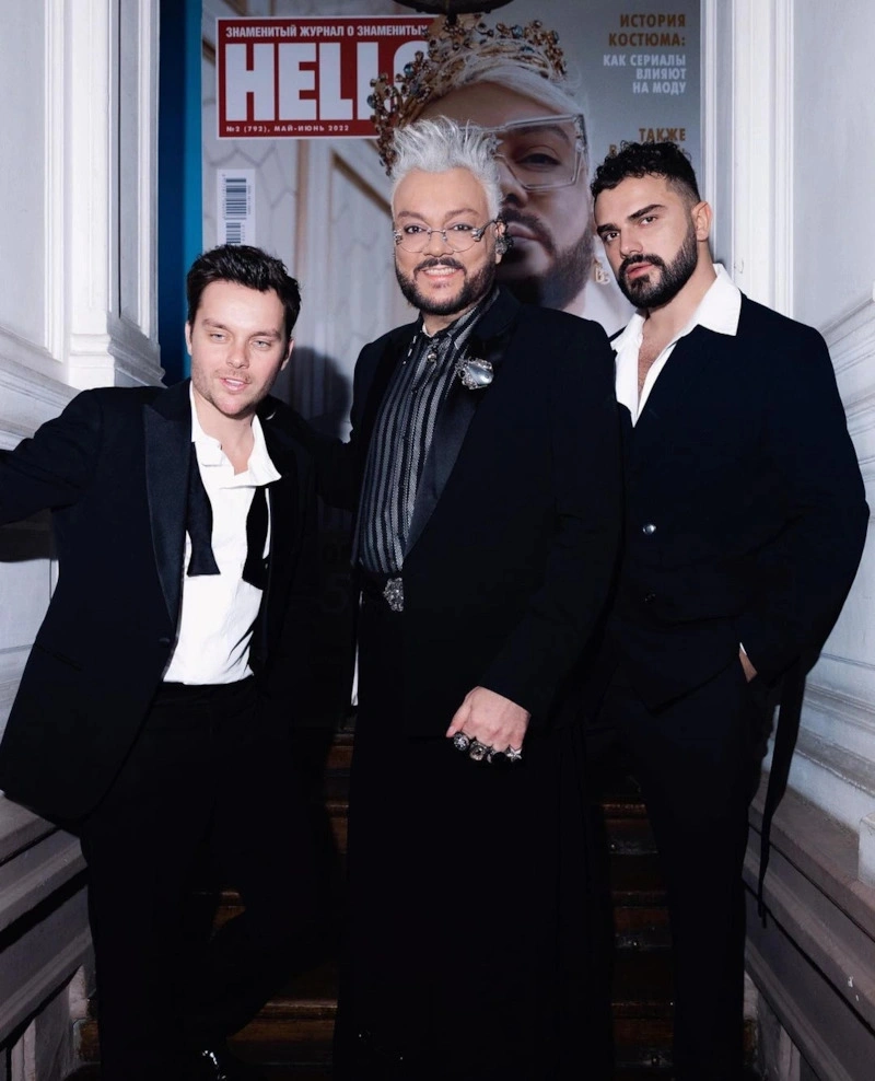 Хвича Кварацхелия с Филиппом Киркоровым Хвича Кварацхелия с Филиппом Киркоровым