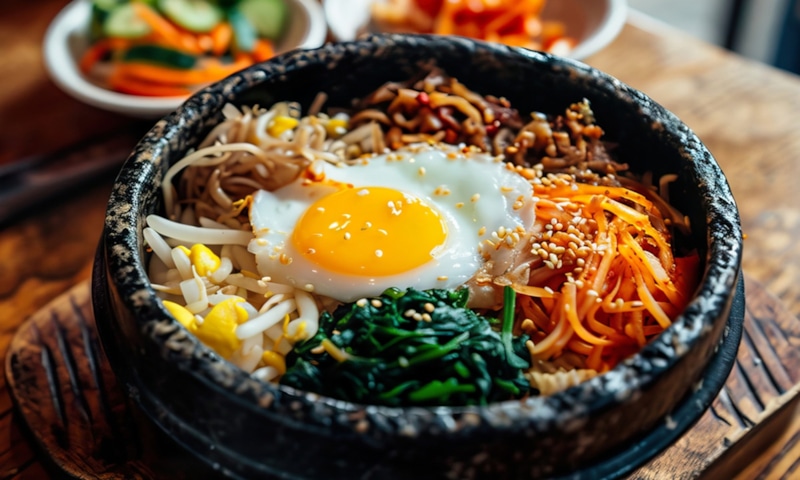 Пибимпап: корейская гармония вкусов