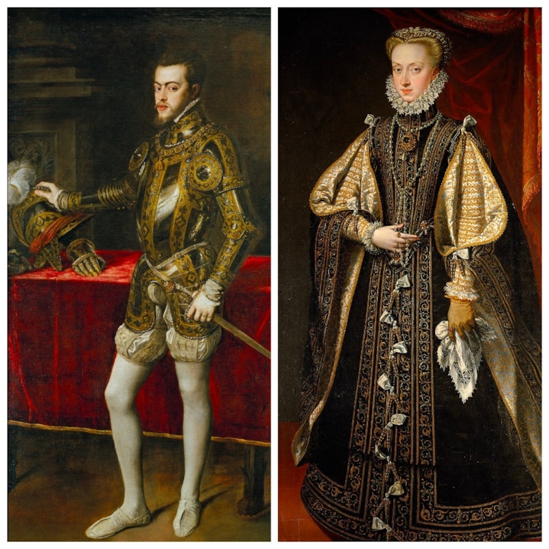 Филипп II и Анна Австрийская