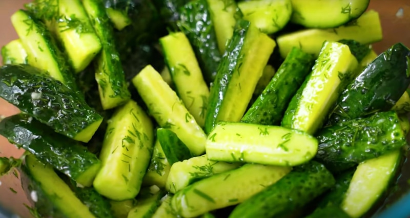 Салат «Дамские пальчики»: вкус прошедшего лета