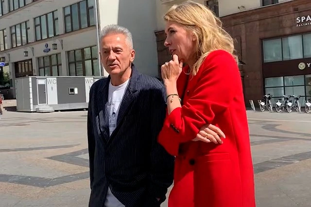 Олег Меньшиков и Светлана Бондарчук