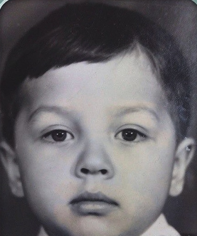 Михаил Кокляев в детстве