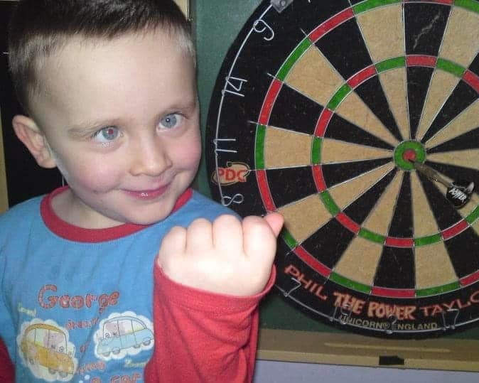 Люк Литтлер в детстве