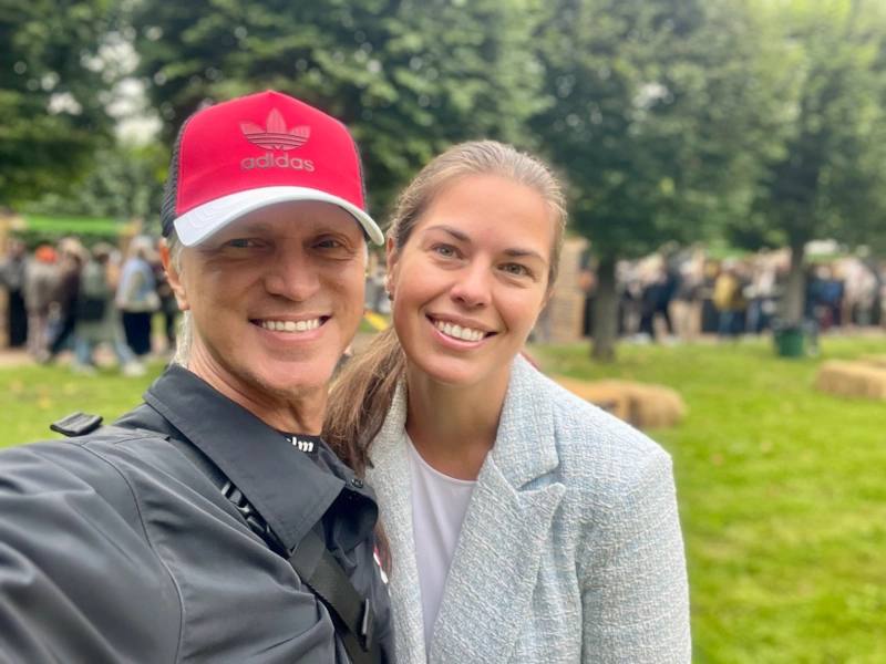 Валентин Форостяный и жена Вера Красова