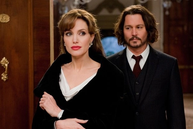 Анджелина Джоли с Джонни Деппом