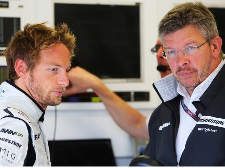 Дженсон Баттон и Росс Браун