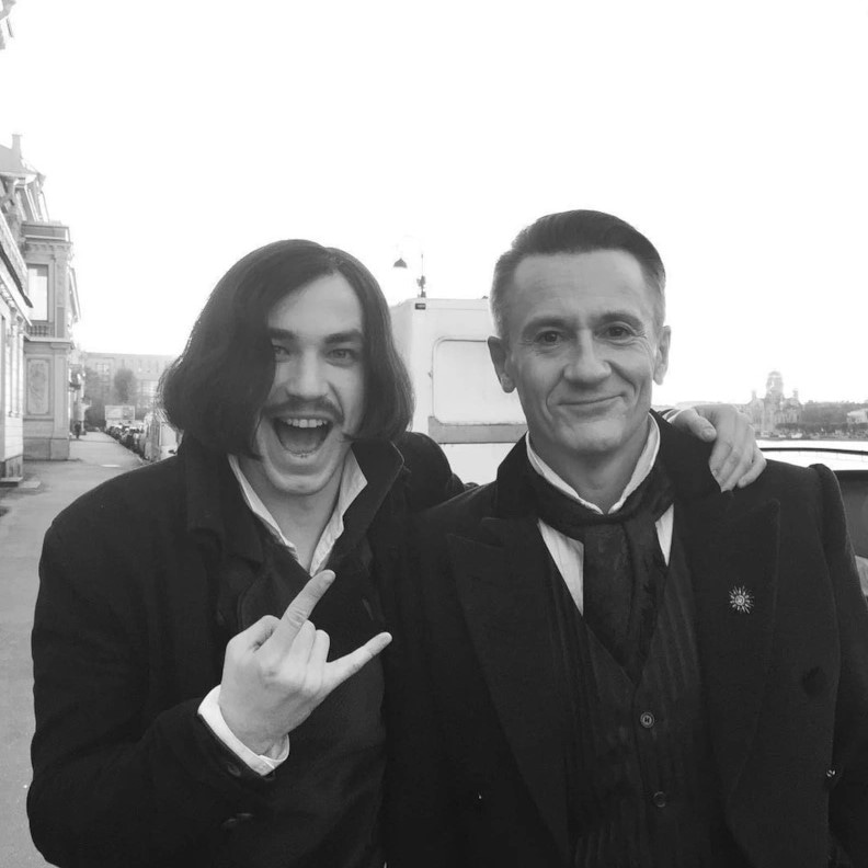 Олег Меньшиков и Александр Петров