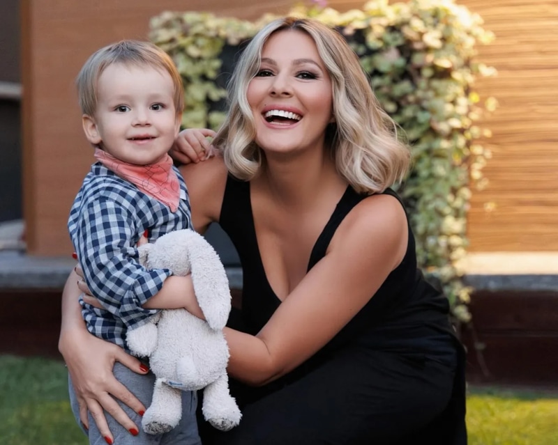 Мария Кожевникова впервые показала лицо четвертого сына