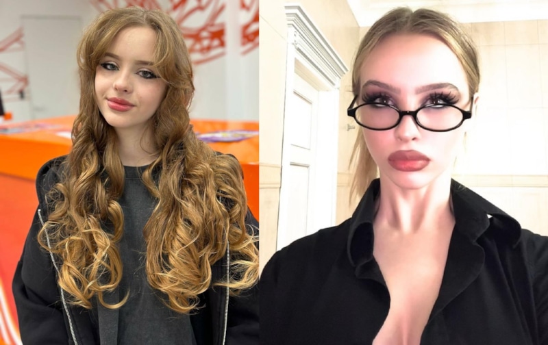 Анна в свои 15 активно экспериментирует с внешностью
