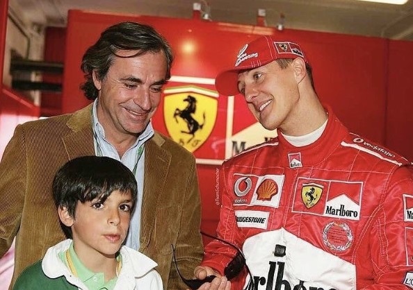 Карлос Сайнс (младший) в детстве