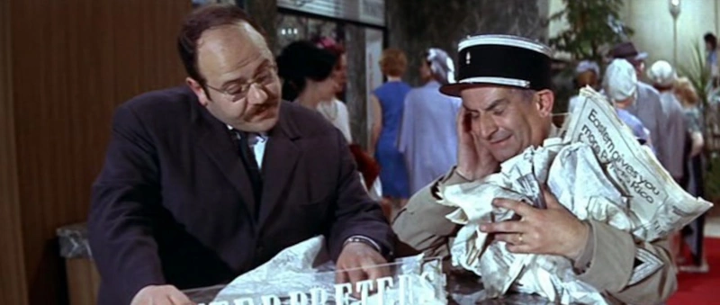 Роже Люмон и Луи де Фюнес Роже Люмон и Луи де Фюнес