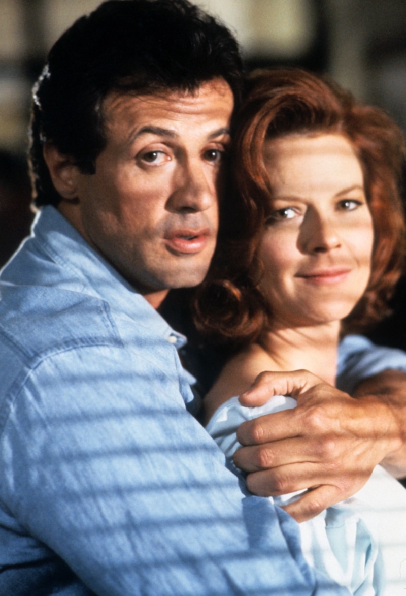 Джобет Уильямс и Сильвестр Сталлоне в фильме «Стой! Или моя мама будет стрелять»