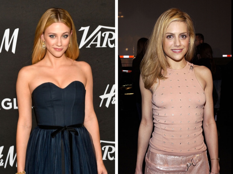 Лили Рейнхарт и Бриттани Мерфи (похожи)