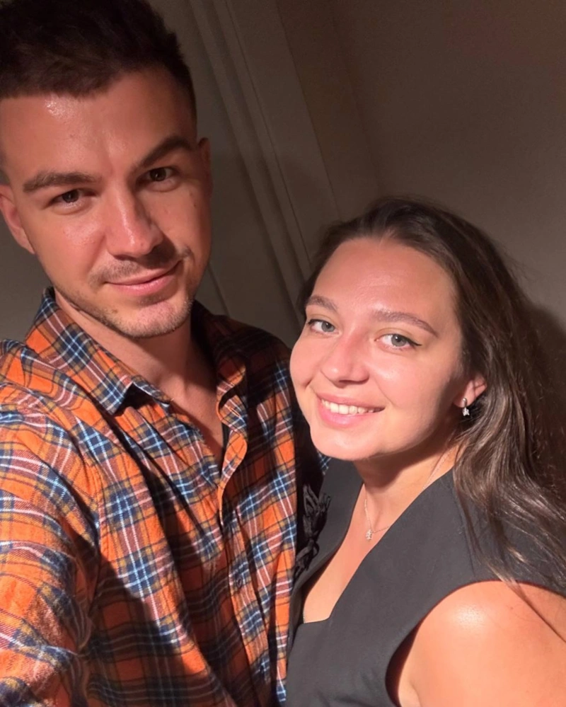 Влад Череватый с женой Влад Череватый с женой