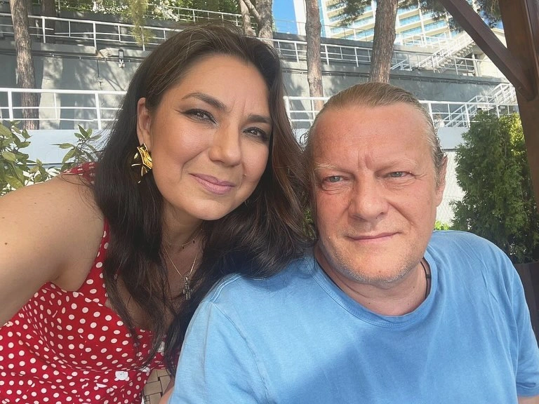 Рада Рай с мужем Рада Рай с мужем