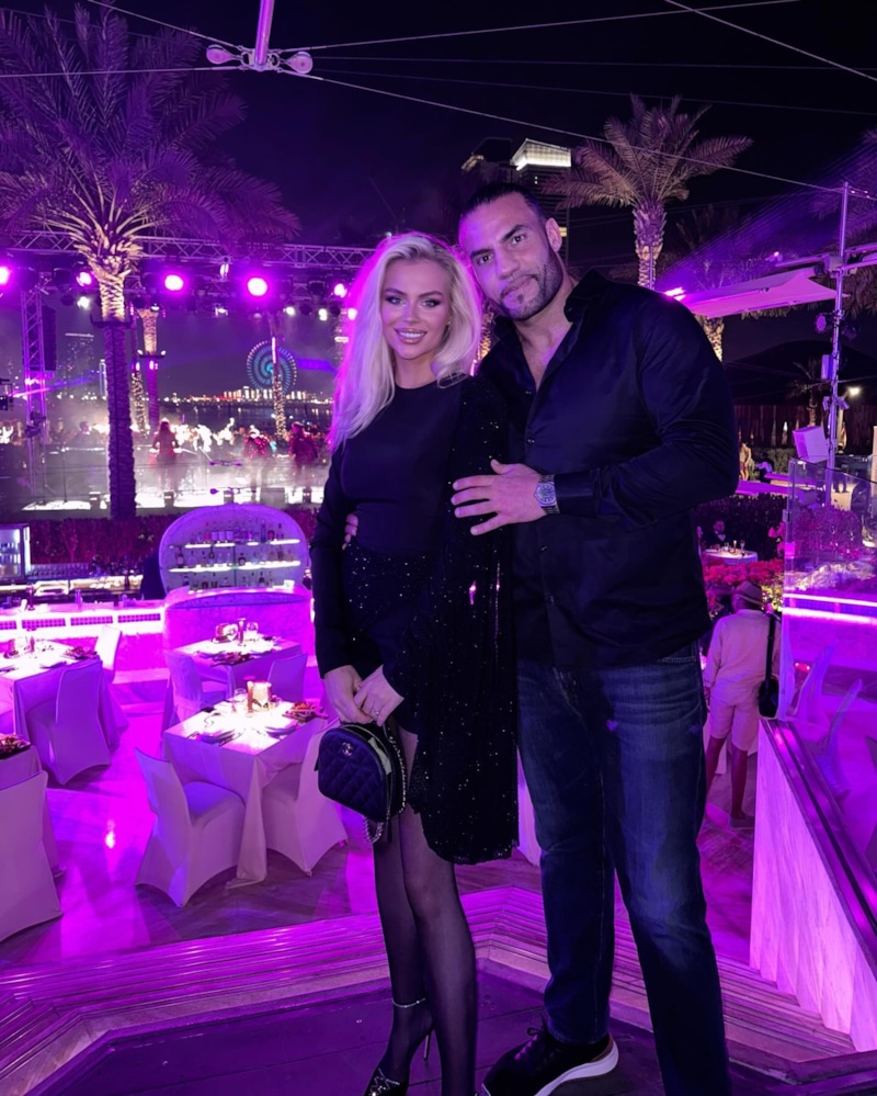 Марина Страхова с мужем