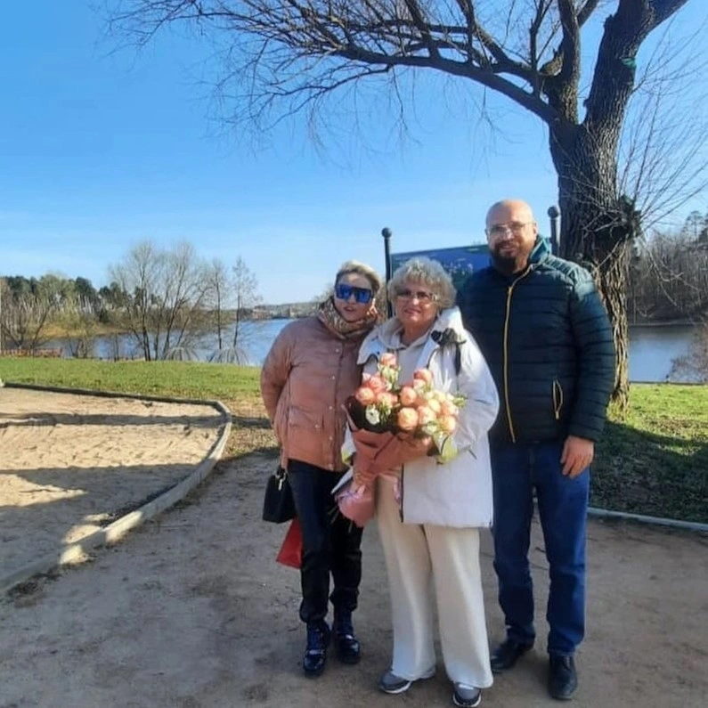 Андрей Ковалев и Катя Лель с Людмилой Нарусовой