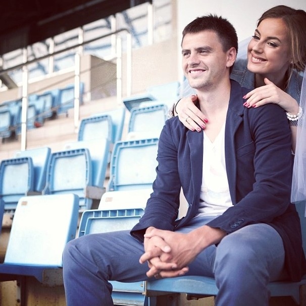 Георгий Щенников с женой