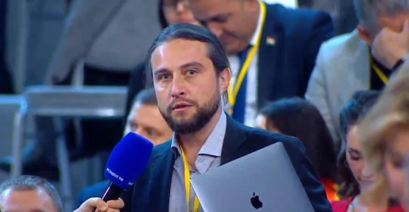 Александр Юнашев — журналист кремлевского пула