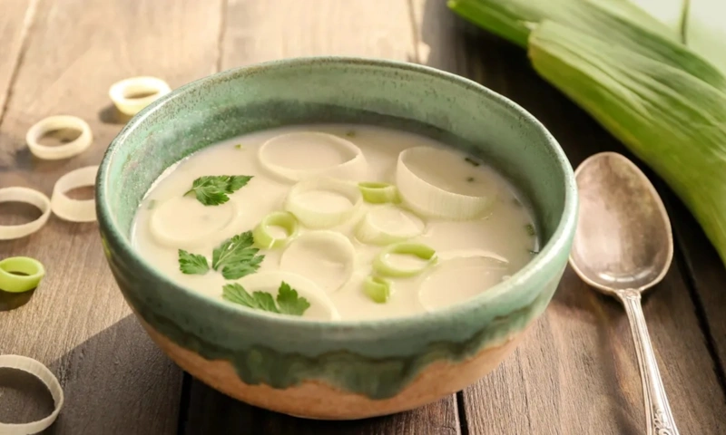 Густой бульон: секрет в порее