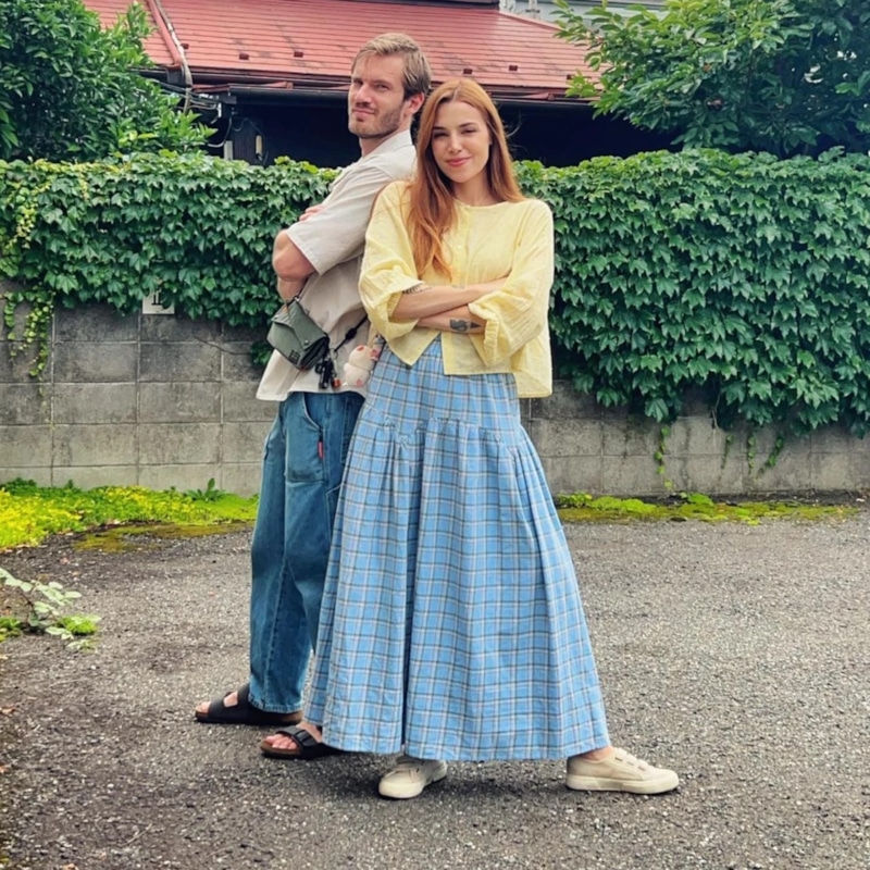 PewDiePie с женой