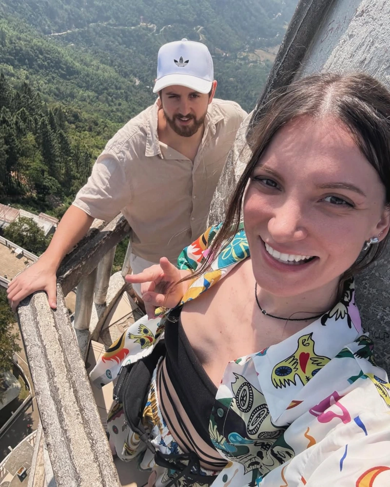 Ксения Чагунава и ее муж