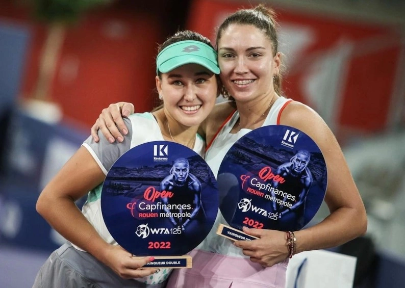 Камилла Рахимова и Натела Дзаламидзе