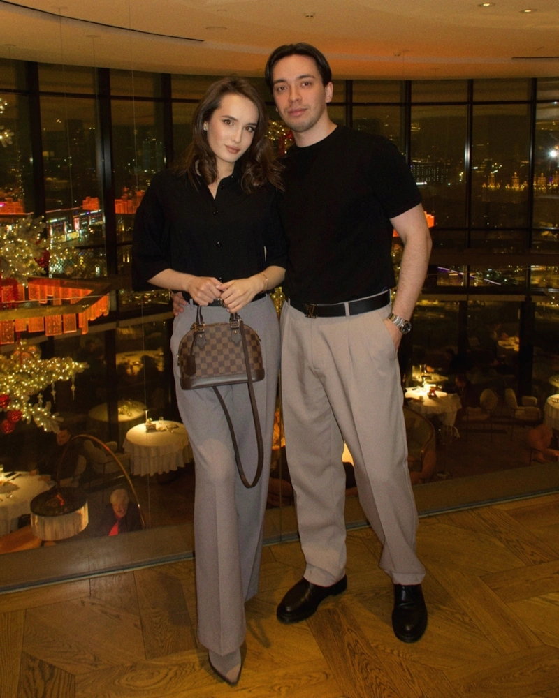 Polina Say и ее муж Айдар